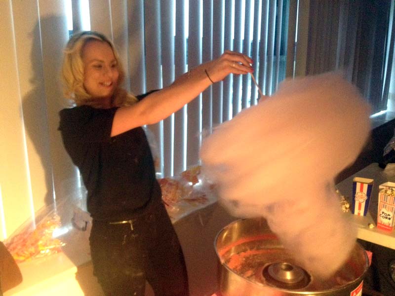 Candy Floss Machine Hire Service