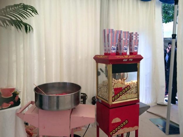 popcorn stand hire service